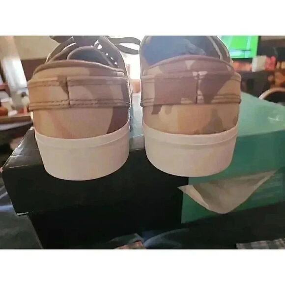 Nike Stefan Janoski Zoom Air Men's Skateboard Camo Sz M 5 W 6.5 NIB - Picture 5 of 9